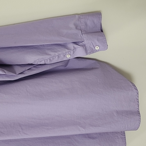 Aritzia Wilfred Free relaxed shirt Purple Size Large - Picture 10 of 16